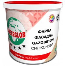Структурна силіконова фарба Anserglob Gazobeton